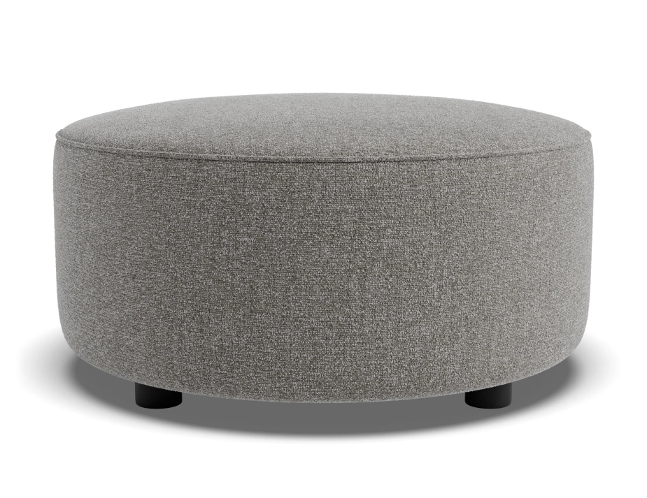 Lune Round Low Ottoman 60cm Product Fossil