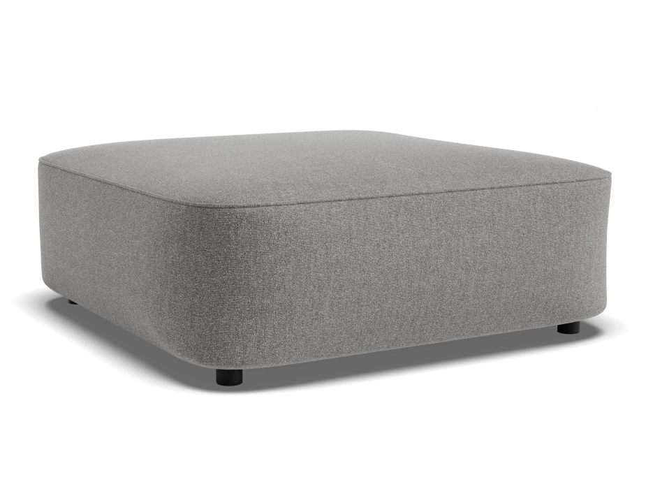 Lune Square High Ottoman 100cm Fossil Product