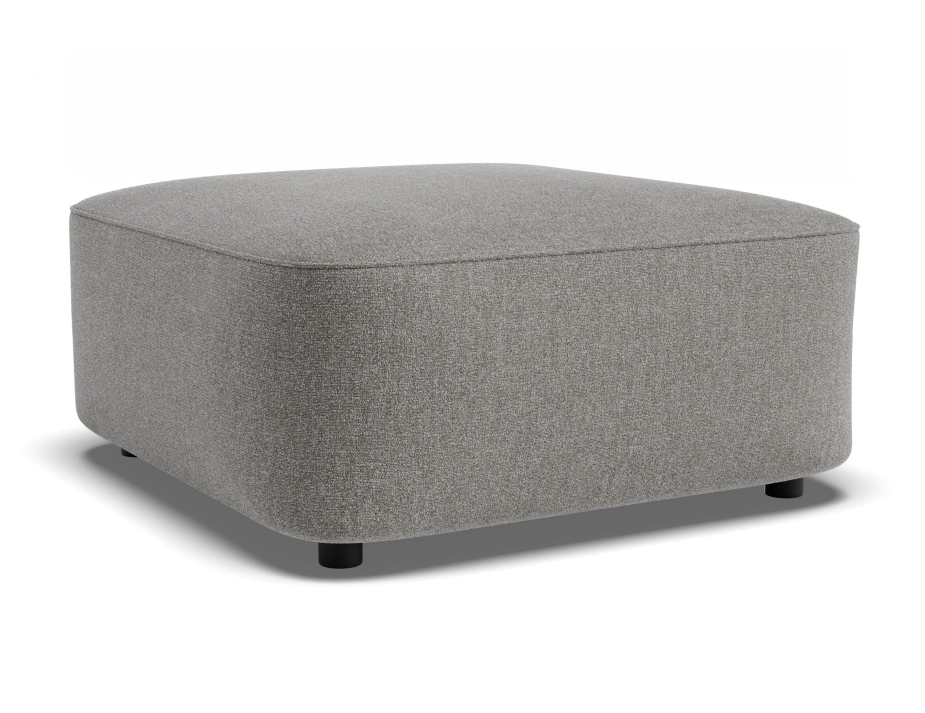 Lune Square High Ottoman 80cm Fossil Product