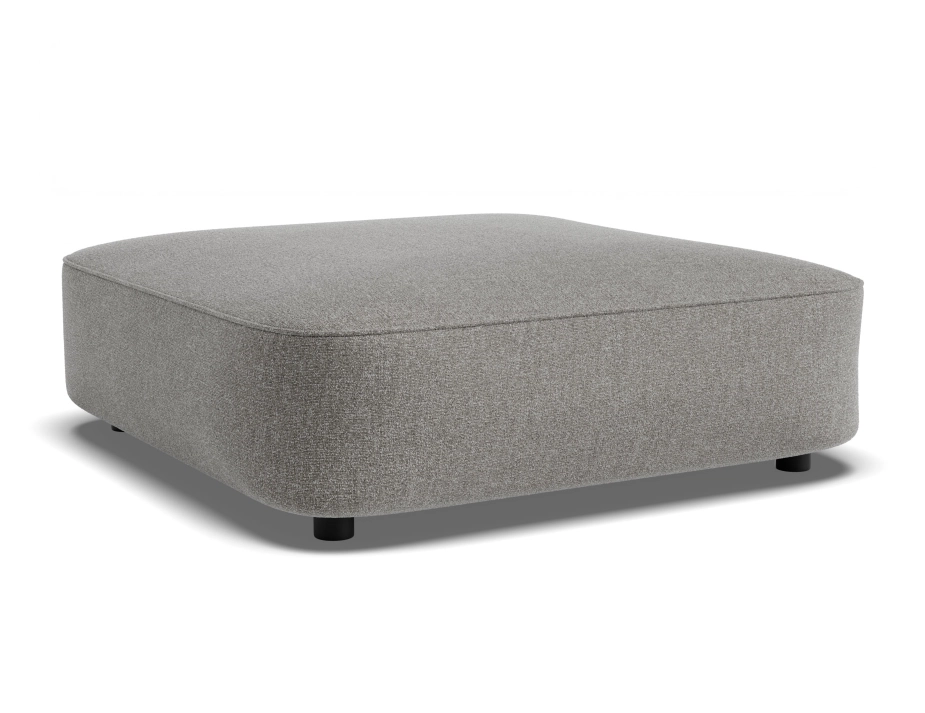 Lune Square Low Ottoman 90cm Fossil Product