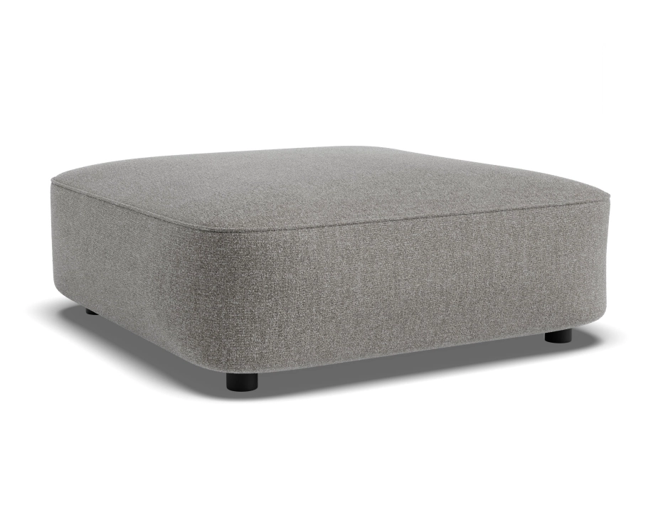 Lune Square Low Ottoman 80cm Fossil Product