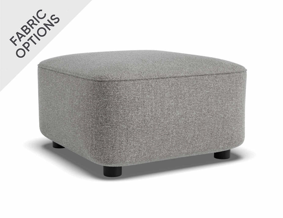 Lune Square Low Ottoman 50cm Fossil Product
