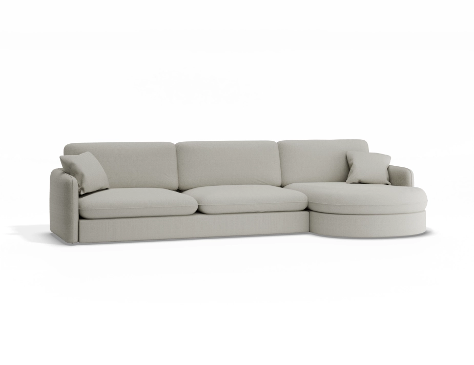 Monte 4seaterpillow Mediumchaise Dapperoyster