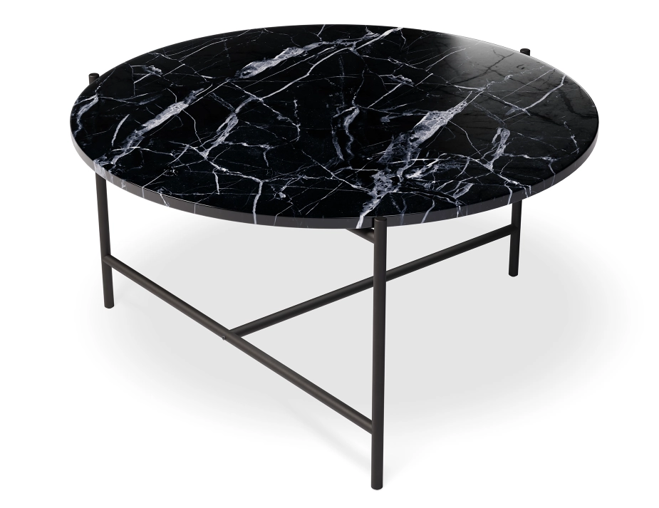 Nexus Marble Coffee Table 0002 Black Marble