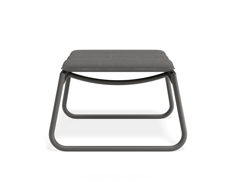 Paloma Footrest Charcoal Darkgrey