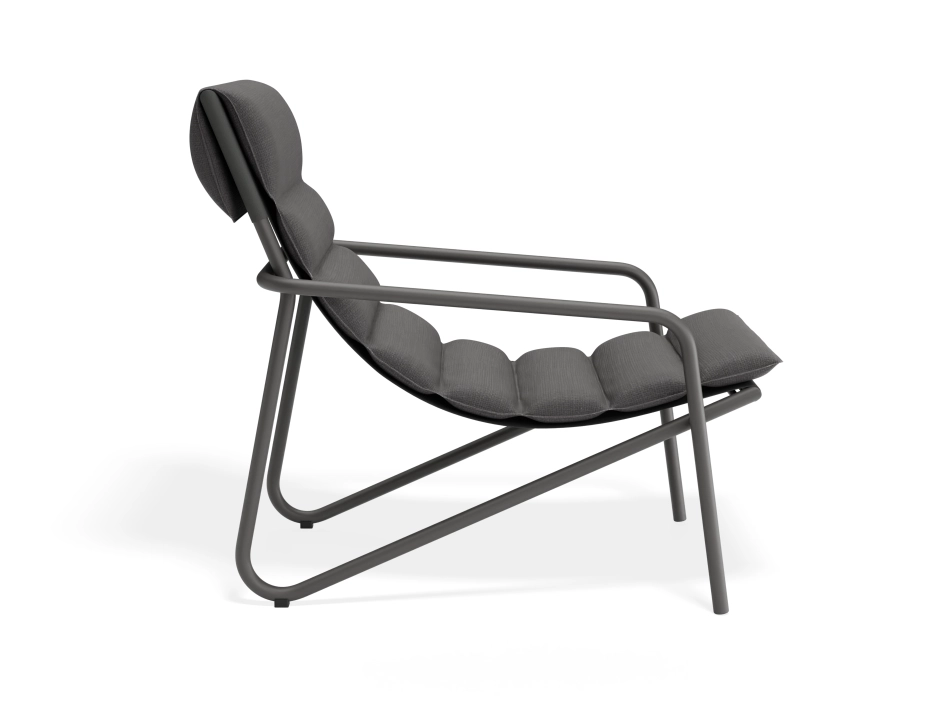 Paloma Occasionalchair Charcoal Darkgrey