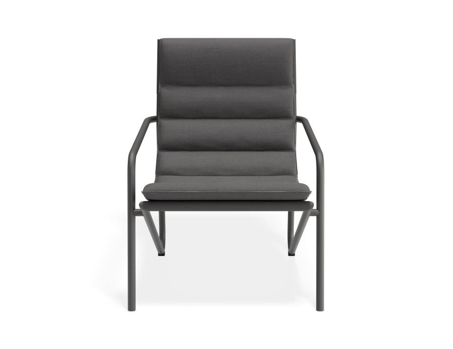 Paloma Occasionalchair Charcoal Darkgrey