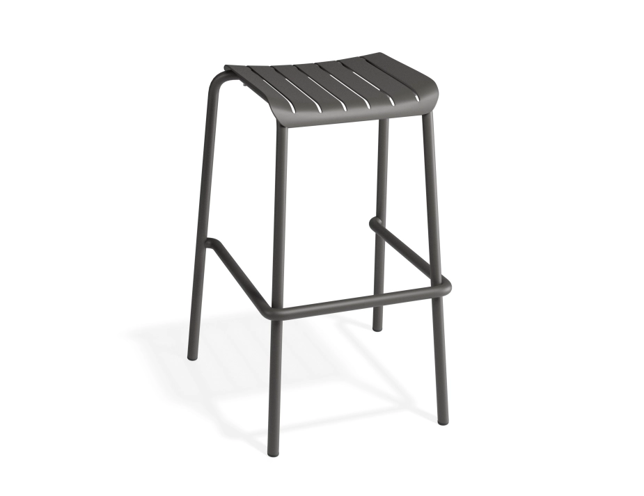 Roku Backlessbarstool Charcoal