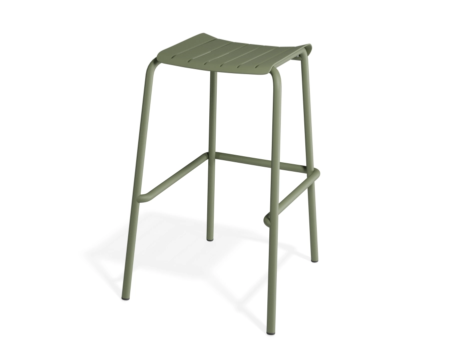Roku Backlessbarstool Green