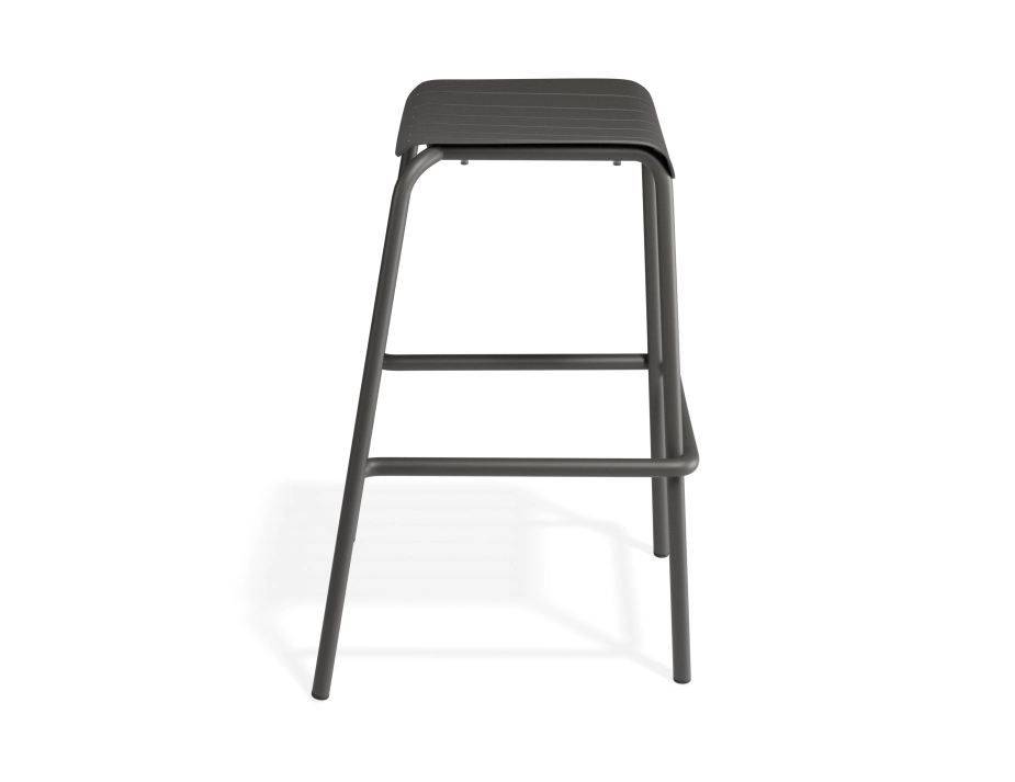 Roku Backlessbarstool Charcoal