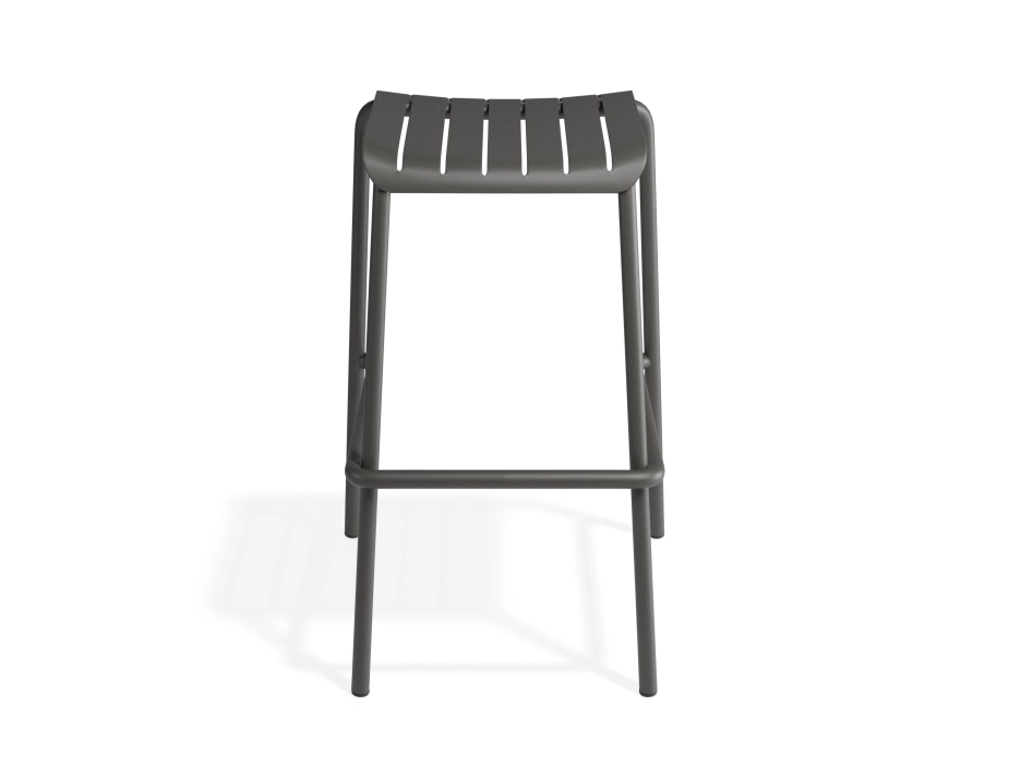 Roku Backlessbarstool Charcoal