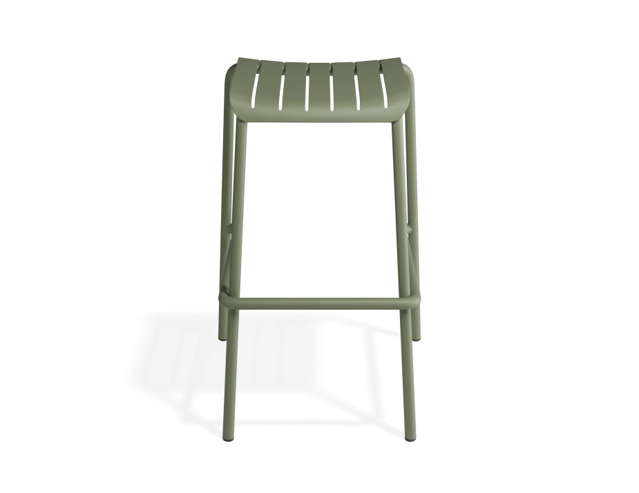 Roku Backlessbarstool Green