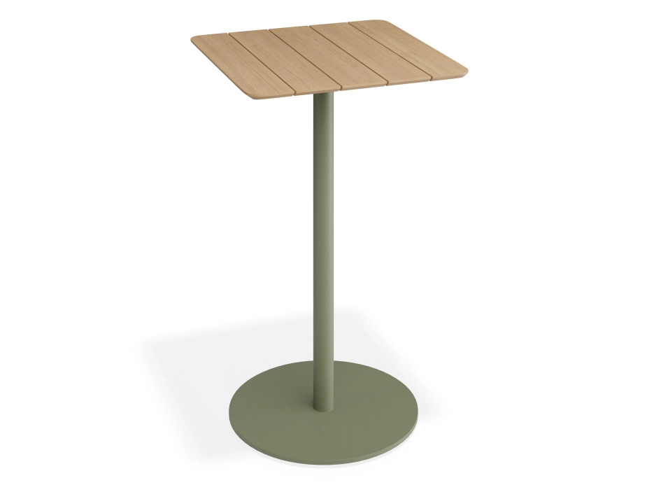 Roku Teakbartable 65x65 Green