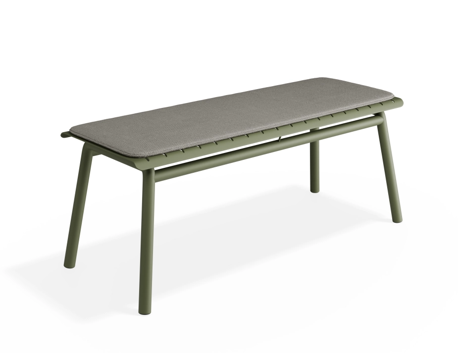 Roku Bench120 Lightgrey Green