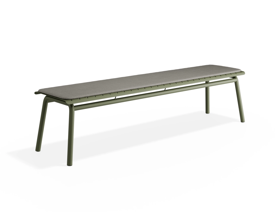 Roku Bench190 Lightgrey Green