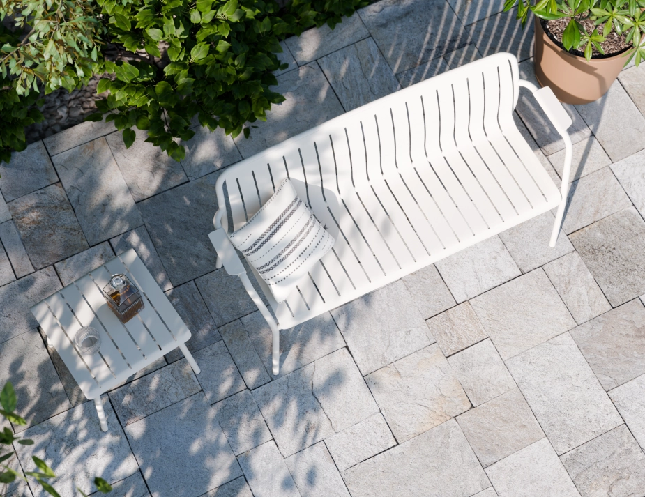 Roku Gardenbench Lifestyle 2 White