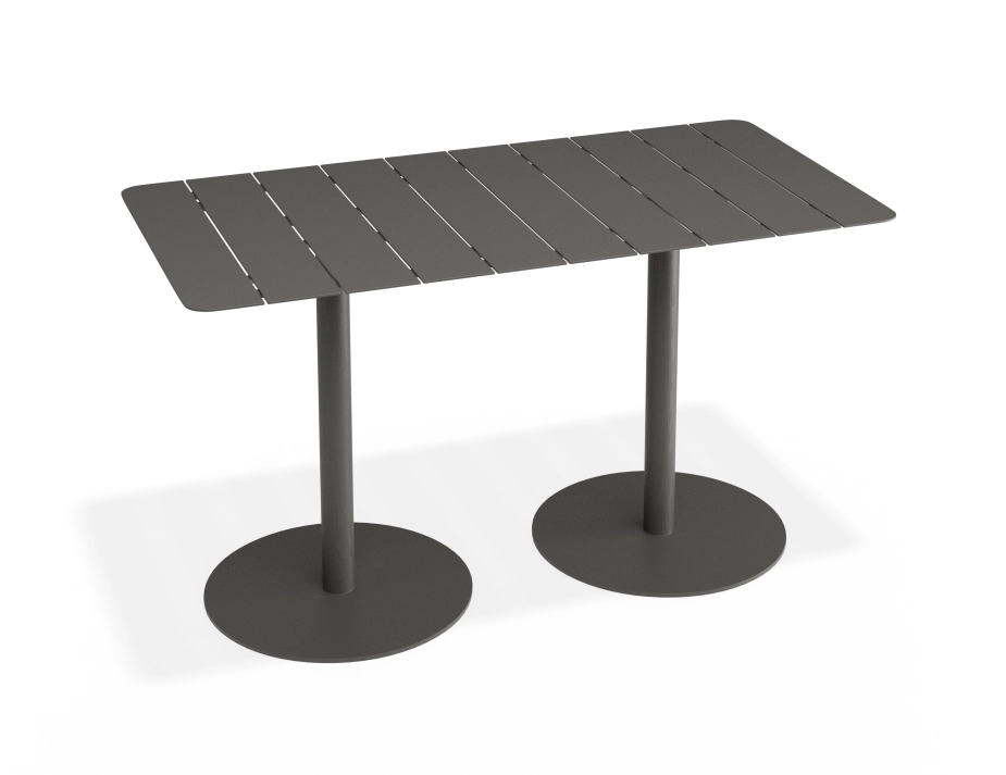 Roku Cafetable 130x65 Charcoal