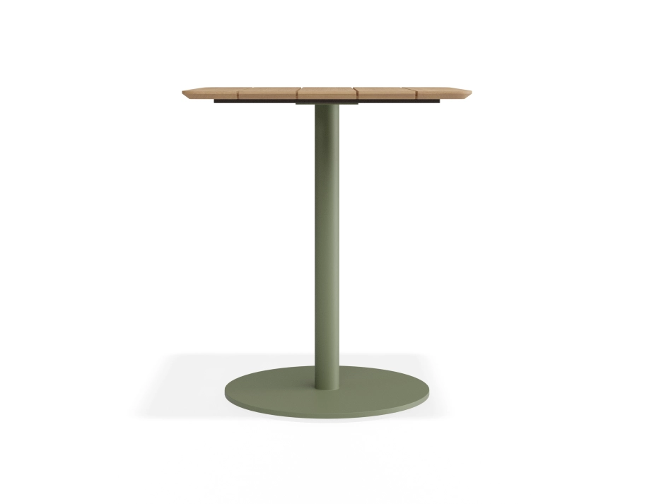 Roku Teakcafetable 65x65 Green