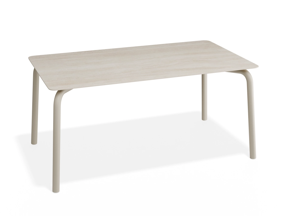 Roku Diningtable 160x90 Dune Latte