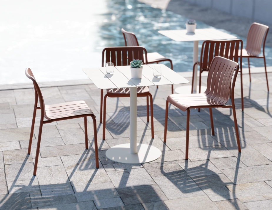 Roku Cafe Lifestyle 2 Dining Orange