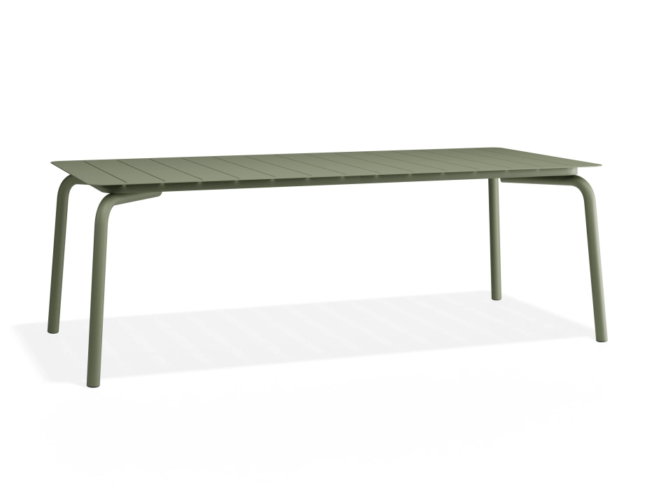 P1 Roku Diningtable 220x100 Green