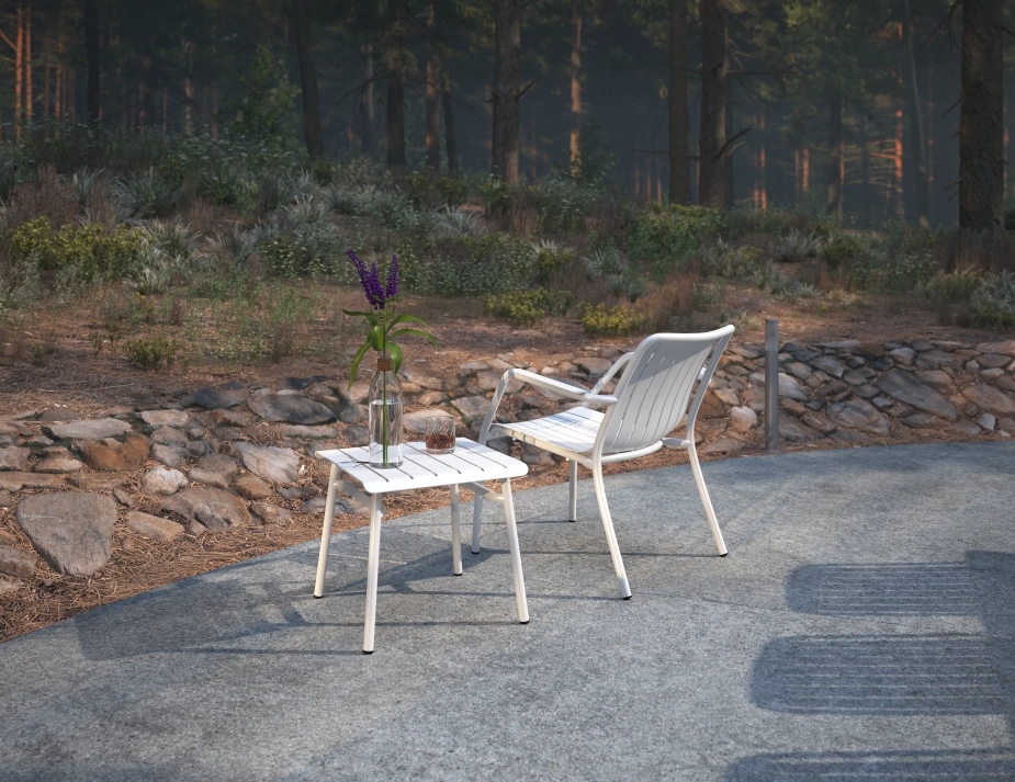 Roku Loungeset White