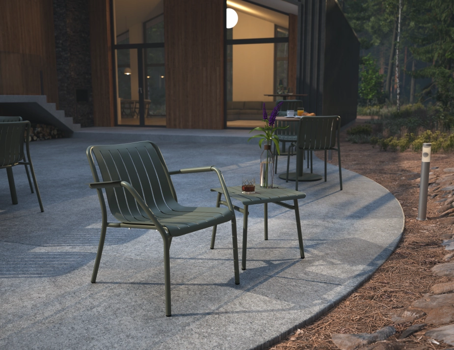 Roku Loungeset Green