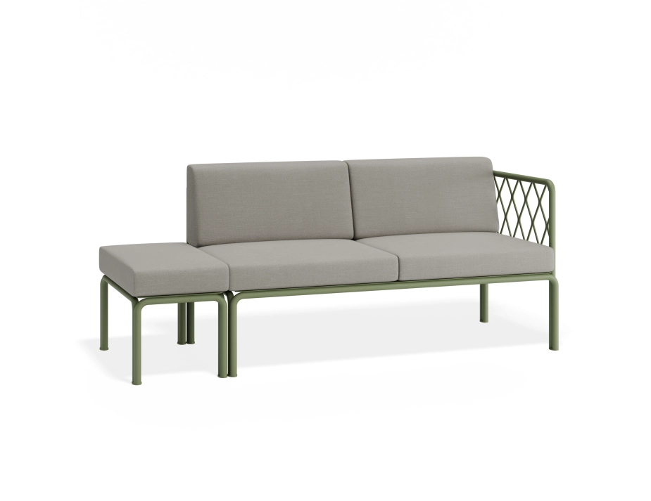 Sevillev2 Configf Greenframe Lightgreycushion Cushionextension