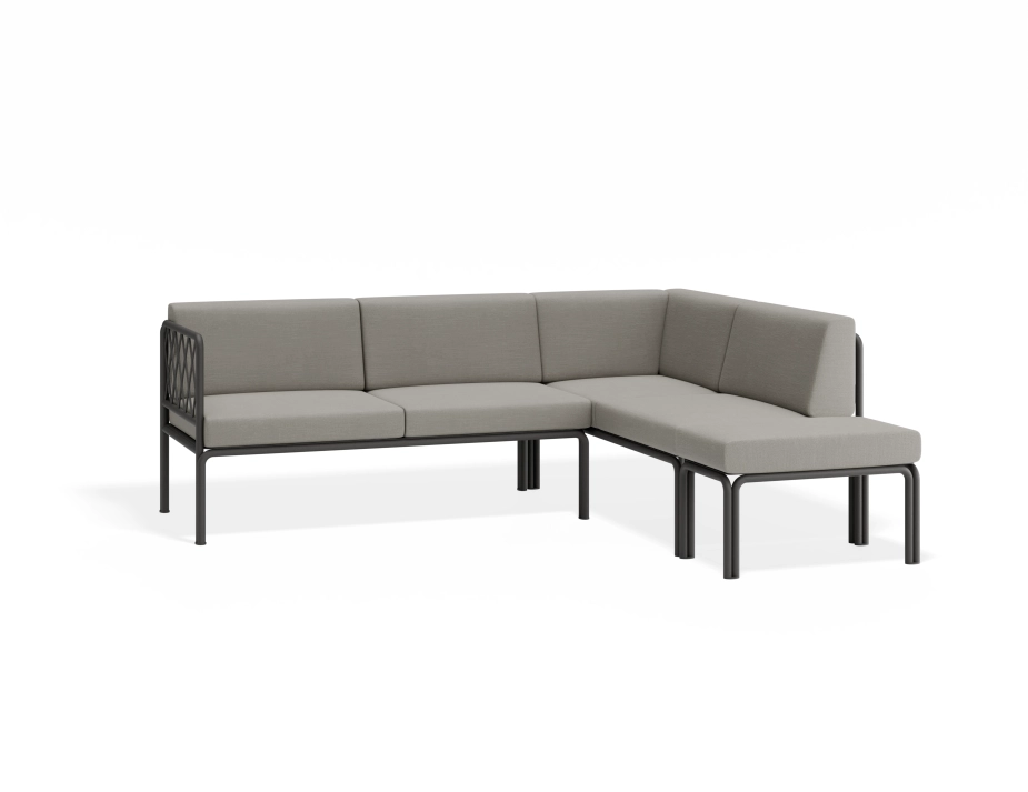 Sevillev2 Configg Charcoalframe Lightgreycushion Cushionextension