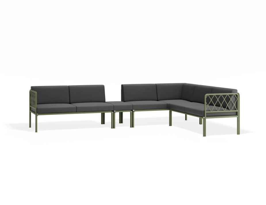Sevillev2 Configj Greenframe Darkgreycushion Cushionextension
