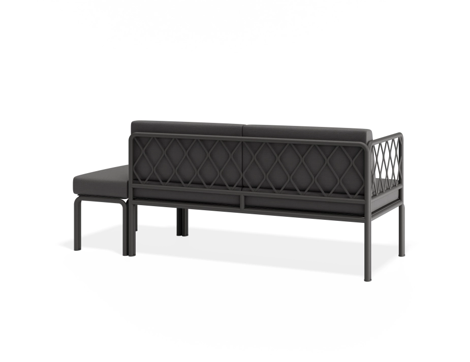 Sevillev2 Confige Charcoalframe Darkgreycushion Cushionextension