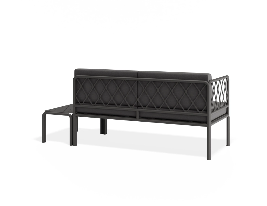 Sevillev2 Confige Charcoalframe Darkgreycushion Extension