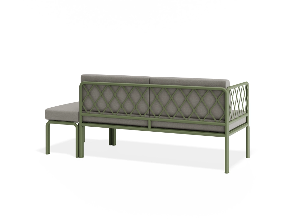 Sevillev2 Confige Greenframe Lightgreycushion Cushionextension