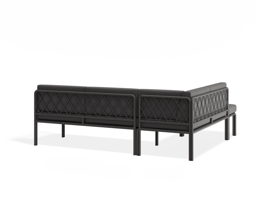 Sevillev2 Configh Charcoalframe Darkgreycushion Cushionextension