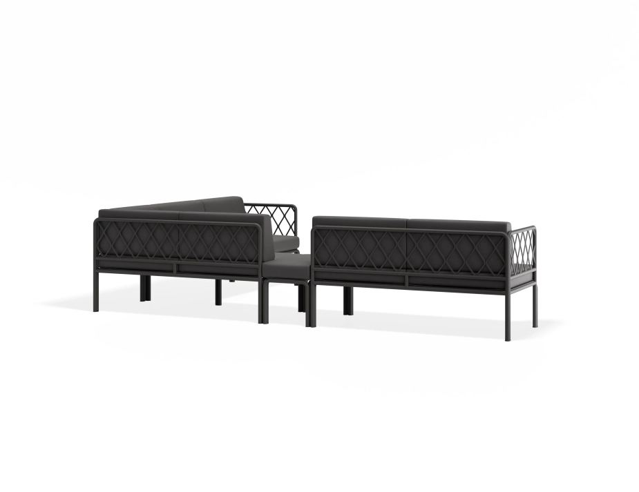 Sevillev2 Configj Charcoalframe Darkgreycushion Cushionextension