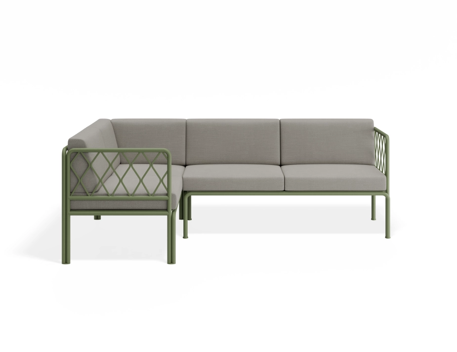 Sevillev2 Configa Greenframe Lightgreycushion