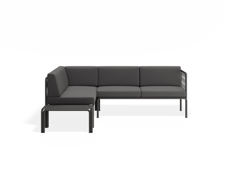 Sevillev2 Configh Charcoalframe Darkgreycushion Extension