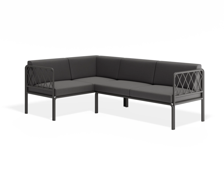 Sevillev2 Configa Charcoalframe Darkgreycushion