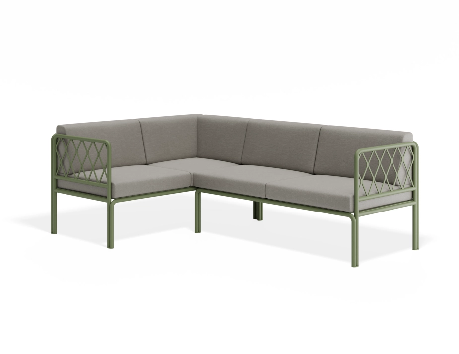 Sevillev2 Configa Greenframe Lightgreycushion