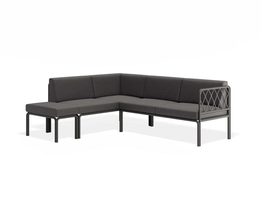 Sevillev2 Configh Charcoalframe Darkgreycushion Cushionextension