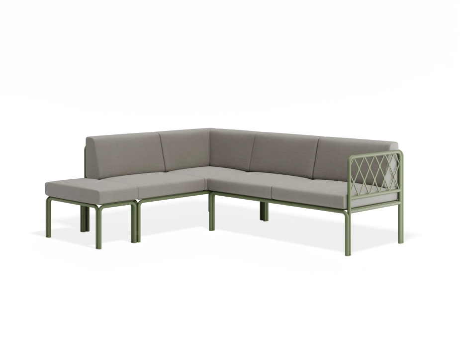 Sevillev2 Configh Greenframe Lightgreycushion Cushionextension