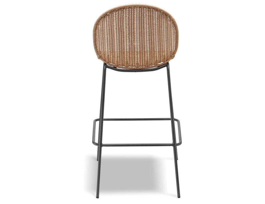 Sombra Outdoor Stool Charcoal