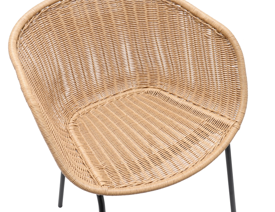 Tulum Outdoor Chair Charcoal