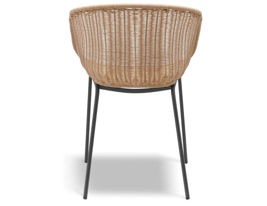 Tulum Outdoor Chair Charcoal