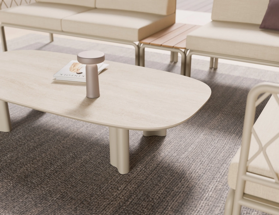 Vela Coffeetable Latte Dune Lifestyle