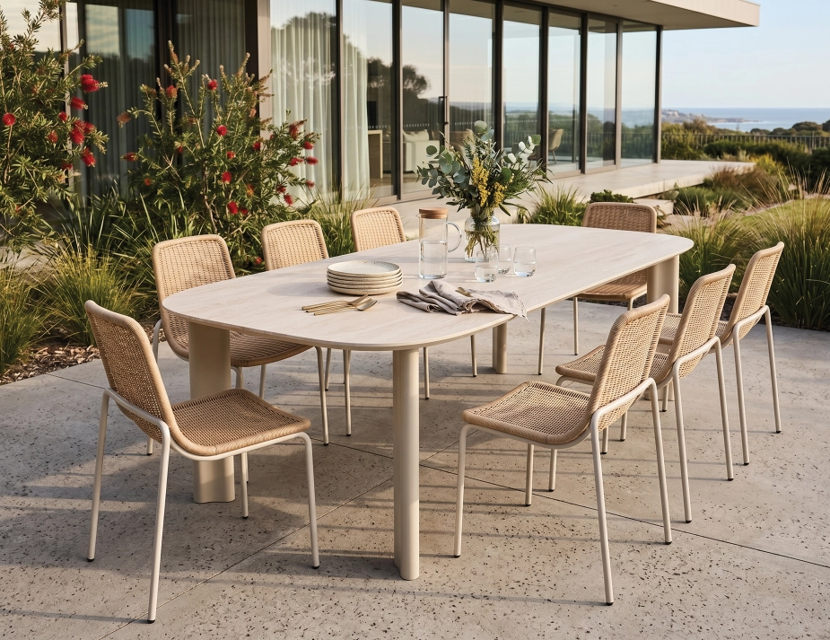 Ceramic Outdoor Table And Chairs