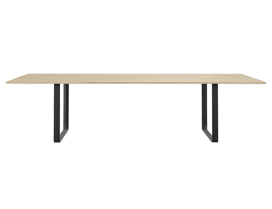 70 70 Base 0048 70 70 Table 295x108 Cm Solid Oak Black Muuto 5000x