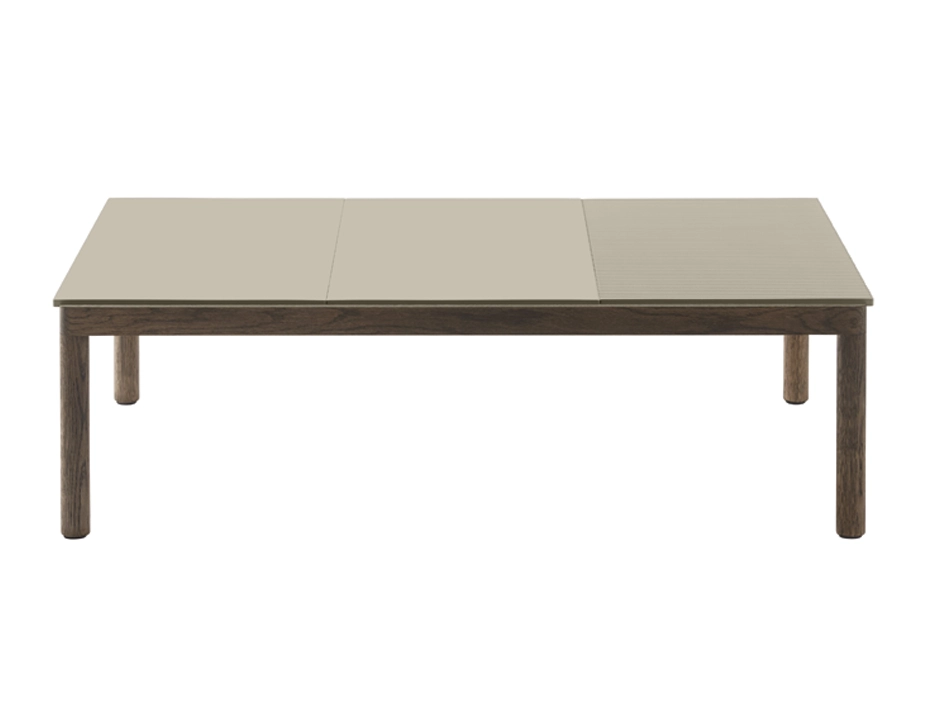 Couple Coffee Table 120 Sand Dk Oil