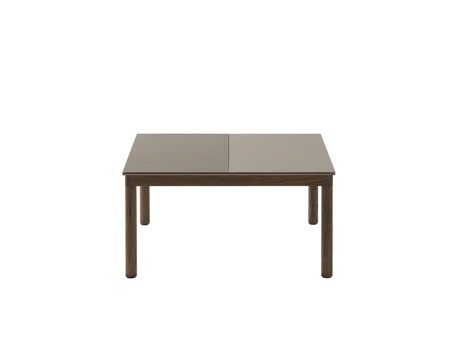 Couple Coffee Table Med Taupe Dk Oil