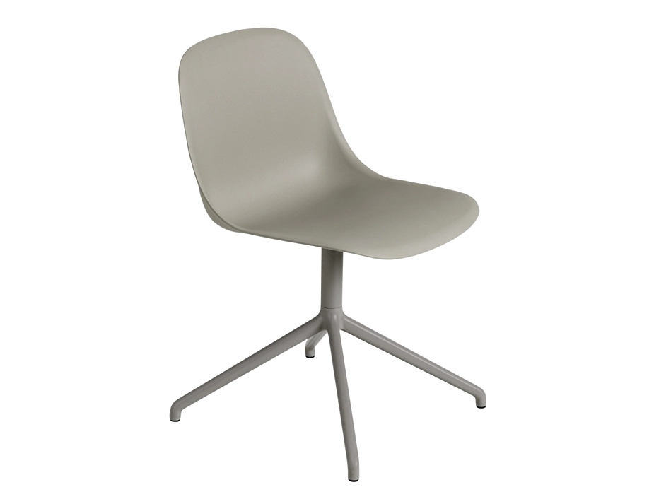 Fiber Chair Grey Swivel